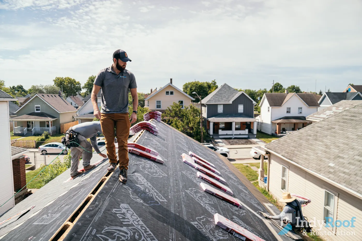 Manufacturer-certified roof installation in Michigantown
